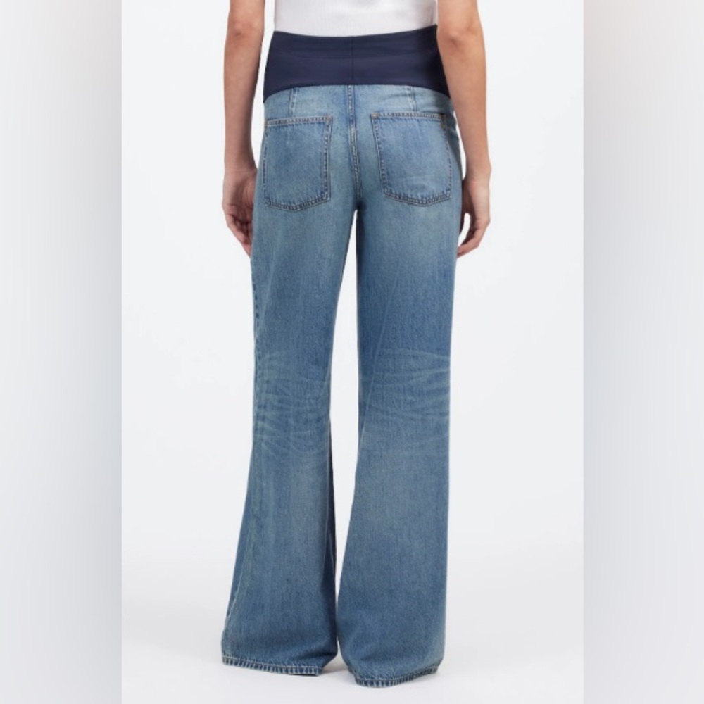 Madewell Light Blue Wide Leg Jeans - Picture 3 of 11